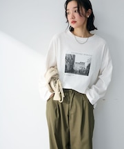 アソートロゴ長袖TEE