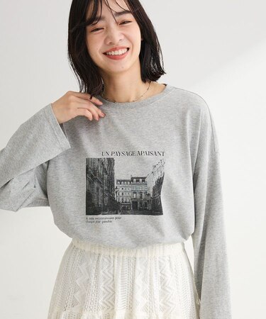 アソートロゴ長袖TEE