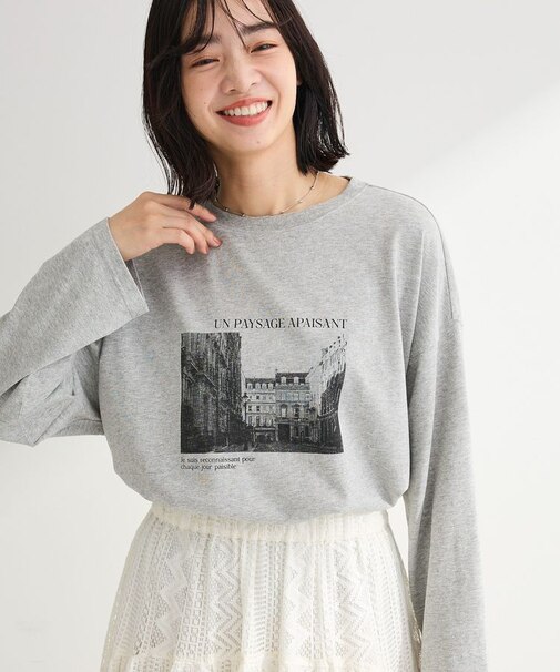 アソートロゴ長袖TEE