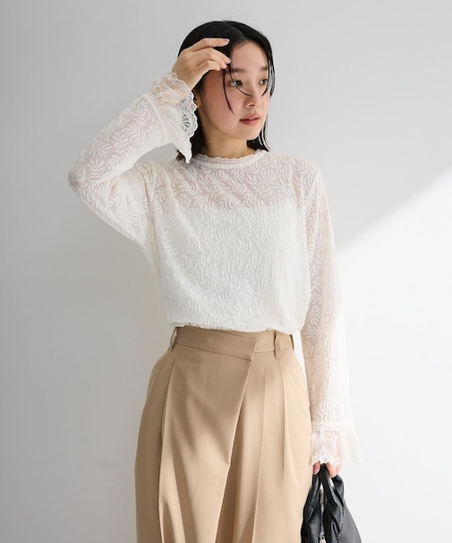 総レースプルオーバー