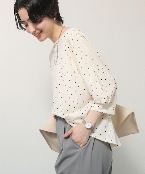 【優秀ブラウス】マルチ機能バックデザインブラウス