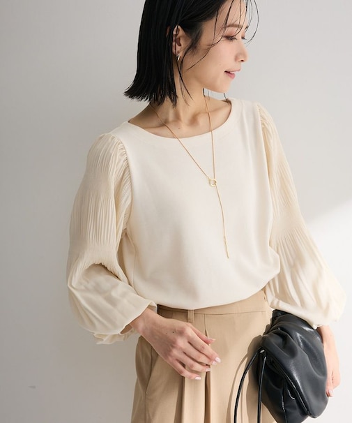 SET2点 ネックレス+マジョリカプルオーバー