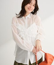 【WEB限定】SET2点フリルビスチェ+シャツチュニックⅡ