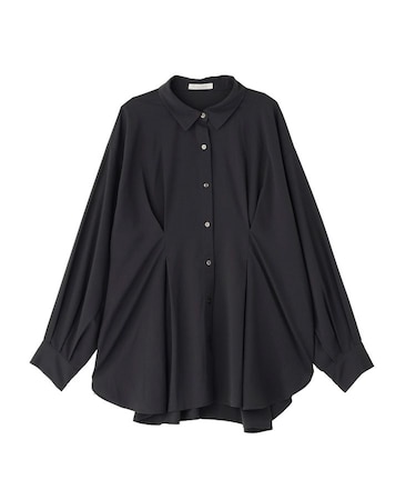 ウエストタックシャツチュニック