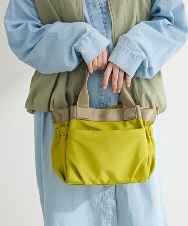 andmikka.2WAYベルトトートバッグ