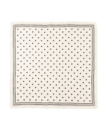 ドットシルキースカーフ