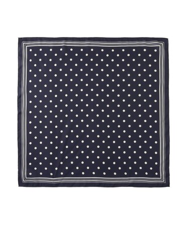 ドットシルキースカーフ