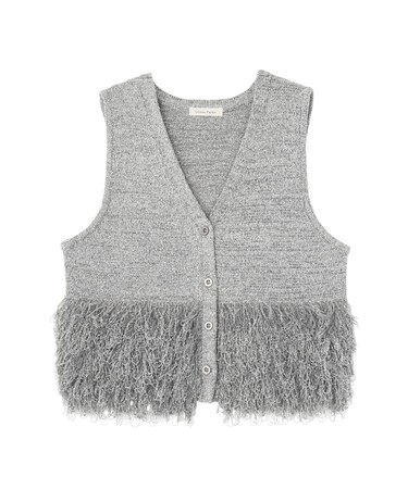 ブークレループニットベスト