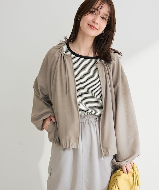 ドロストネックシアーブルゾン