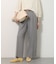 きれシルストレートワイドパンツ