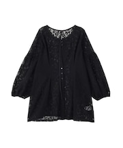 メッシュレースタック入りプルオーバー