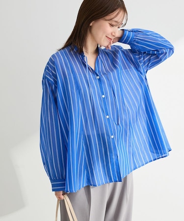 フレアラインスキッパーブラウス