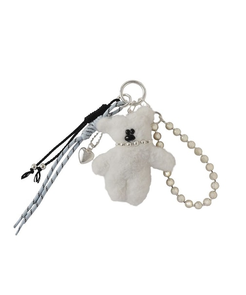 パフパフモフモフベアーバックチャーム