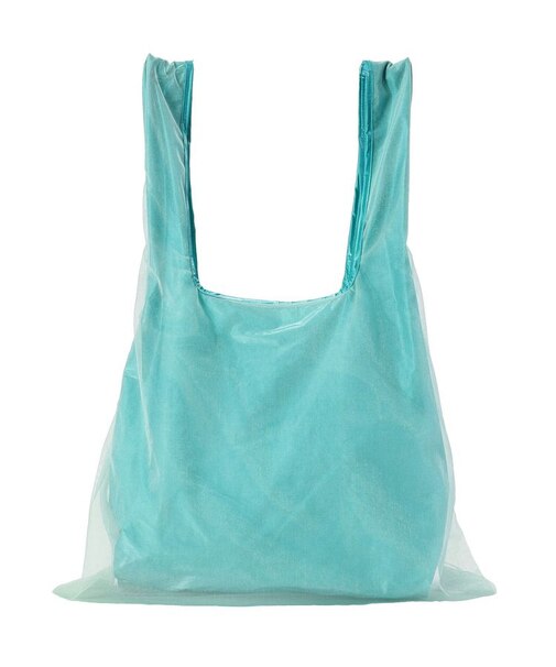 チュールレイヤードポケッタブルバッグ