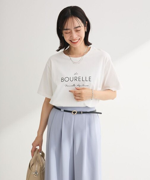 アソート柄ロゴTシャツ