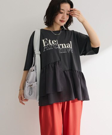 アソート柄ドッキングプルオーバー