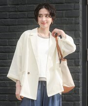 【適ON】シアーシャツジャケット