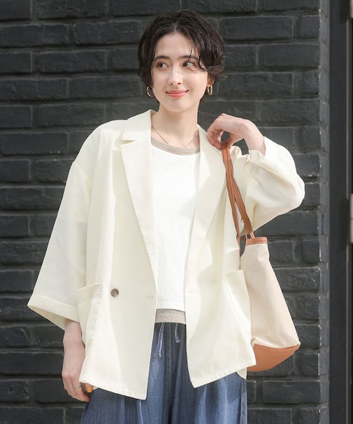 【適ON】シアーシャツジャケット
