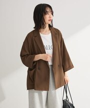 【適ON】シアーシャツジャケット