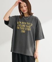 ピグメントロゴTシャツ