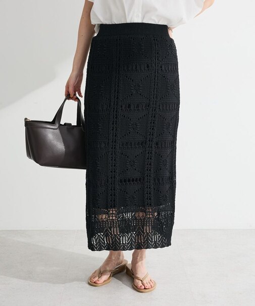 クロシェニットスカート