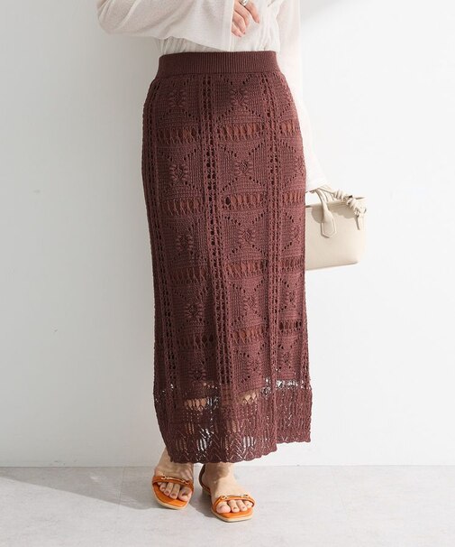 クロシェニットスカート