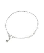 トップメタル2連マンテルネックレス