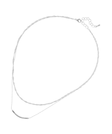 スマイリートップ2連ネックレス