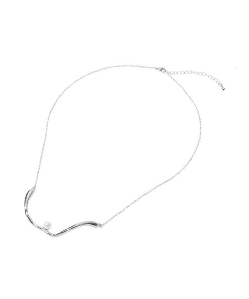 パール付きスマイリーネックレス