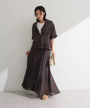 SET2点 シャツスカートセットアップ