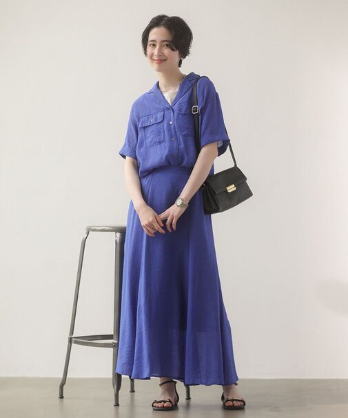 SET2点 シャツスカートセットアップ