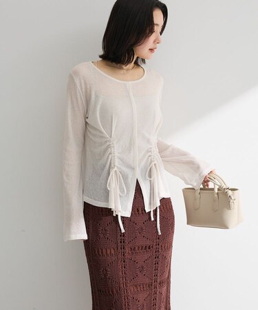 シアーリブシャーリングプルオーバー