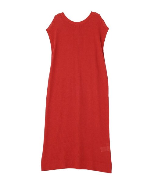 前後2WAYレイヤーニットワンピース