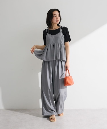 SET２点キャミビスチェ+ワイドパンツ