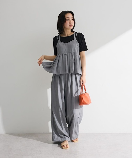 SET２点キャミビスチェ+ワイドパンツ