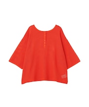 前後2wayコットンメッシュプルオーバー