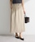ベルト付きナロースカート