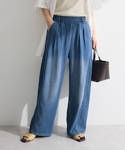 ライトデニムコクーンパンツ