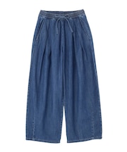 ライトデニムワイドパンツ