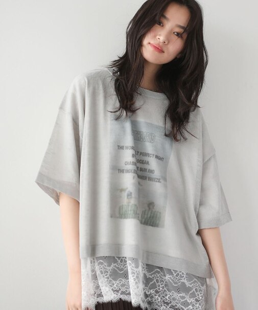 フォトニットプルオーバー
