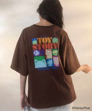 トイストーリー/バックプリントTシャツ