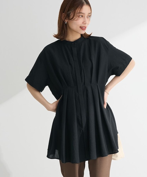 【WEB限定】ウエストタックシャツチュニックⅢ