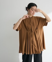 【WEB限定】ウエストタックシャツチュニックⅢ