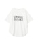 裾ラウンド機能ロゴTシャツ