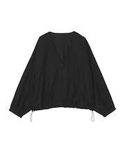 シアーZIPVネックブルゾン