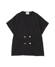 リネンライクVカラージャケット
