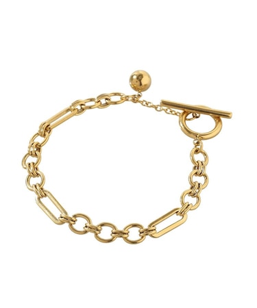 【ステンレス】チェーンマンテルブレスレット