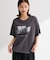 【適ON】汗染み防止ボックスロゴTシャツ