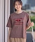 【適ON】汗染み防止ボックスロゴTシャツ