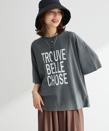 ピグメントロゴTシャツ